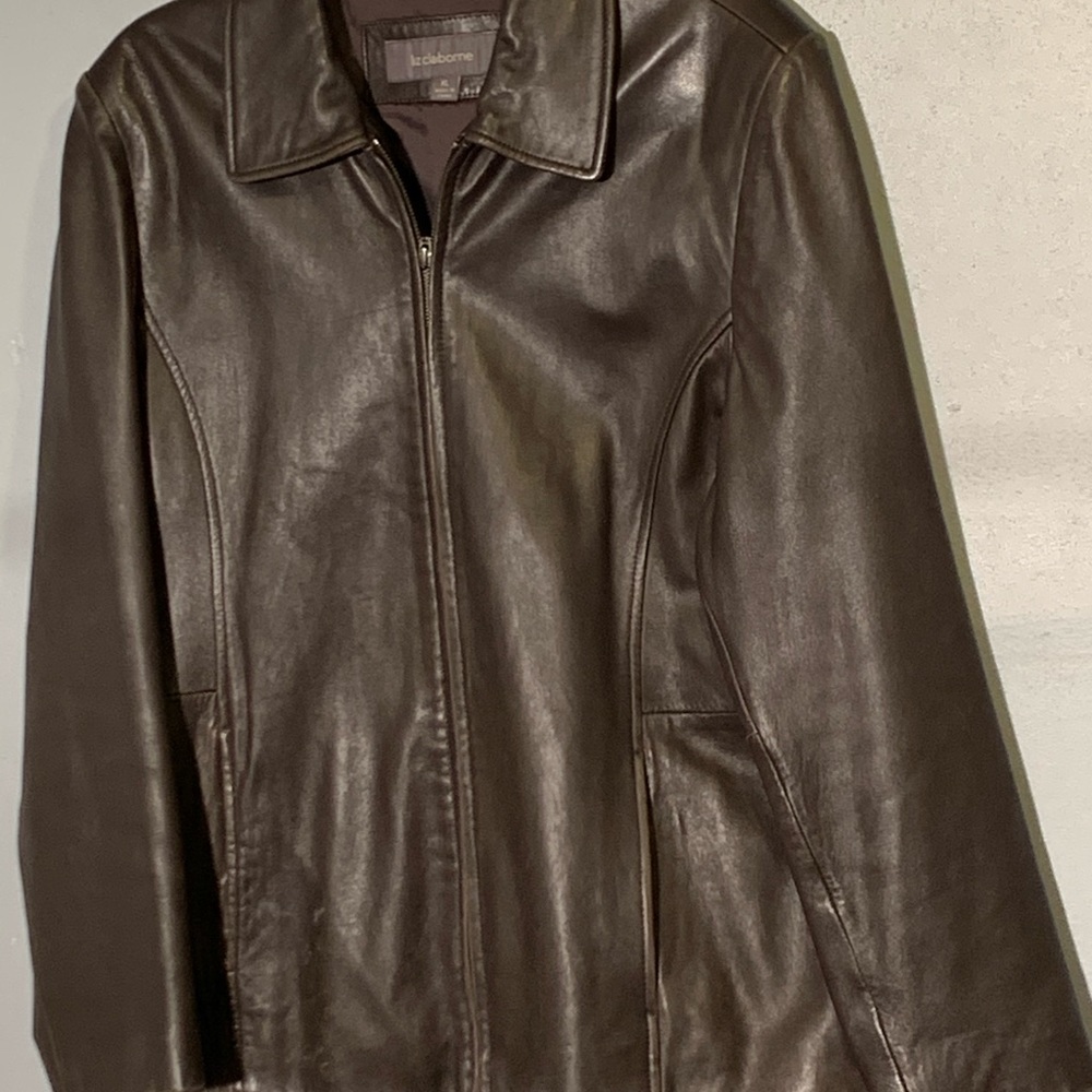 Liz Claiborne leather jacket